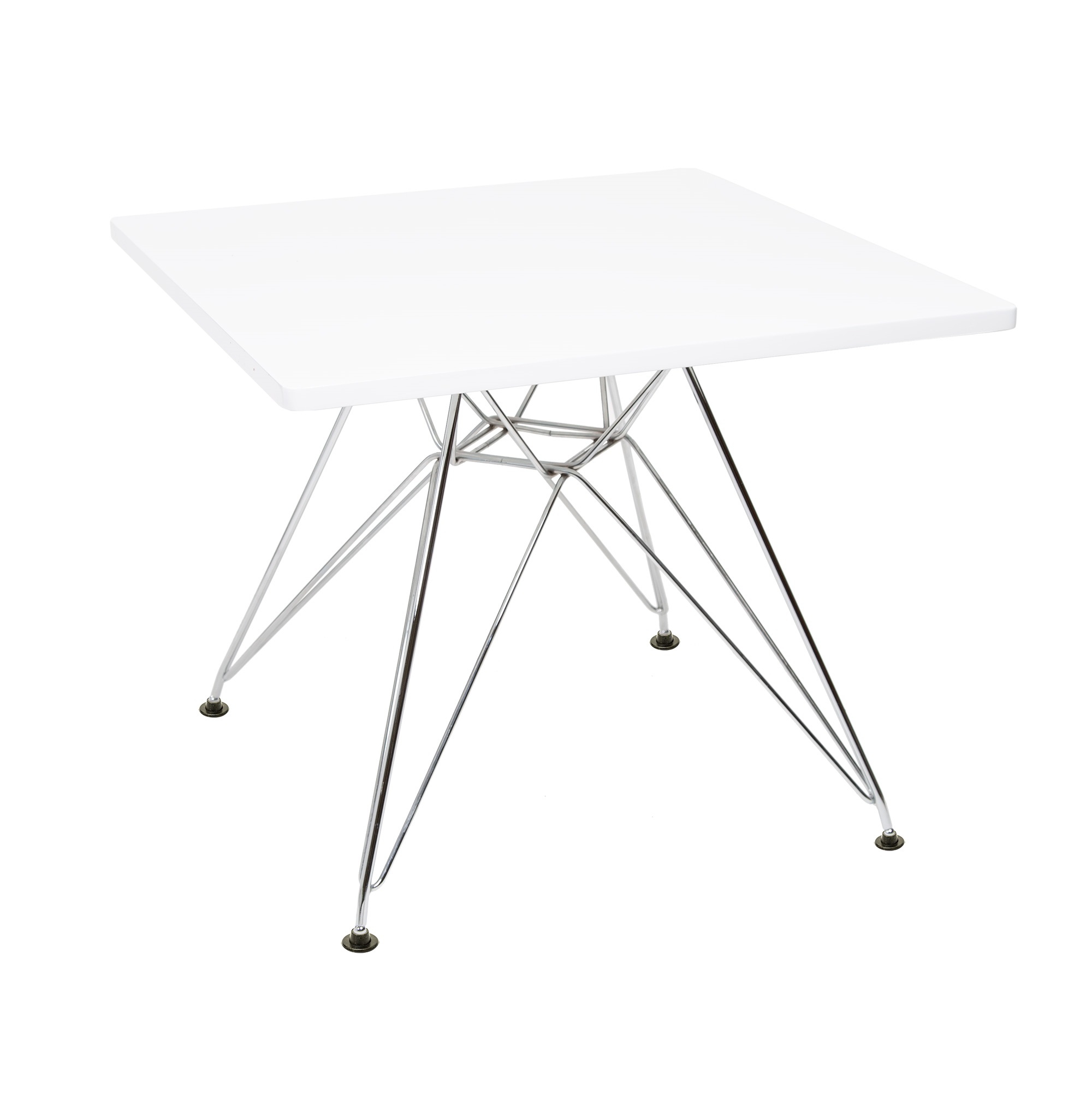 Charles Eames style, Stolik dzieciecy CTR plac mlodziezy bialy