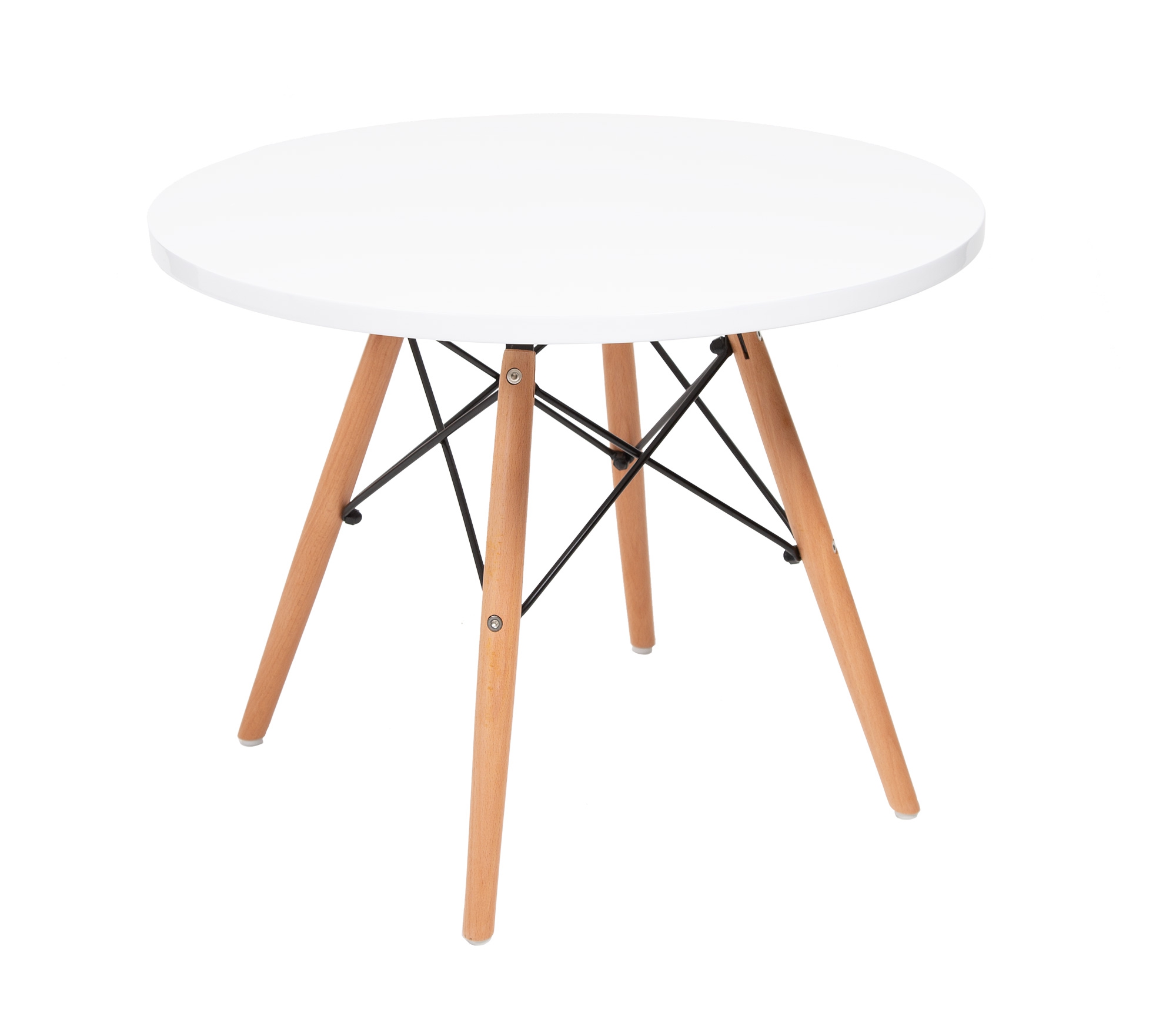 Charles Eames style, Stolik dzieciecy CTR mlodziezowa bialy