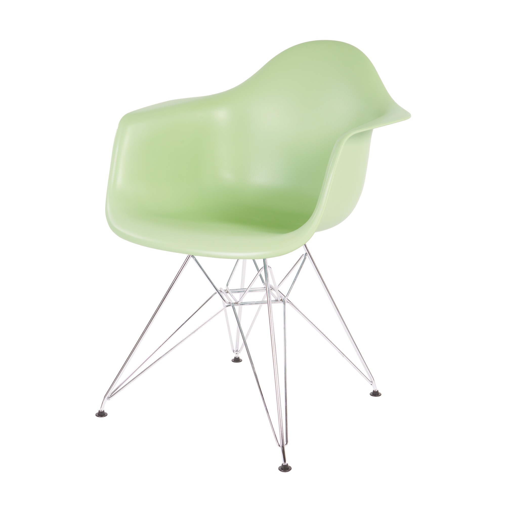 Charles Eames style, Jadalnia krzeslo DAR matowy PP mint