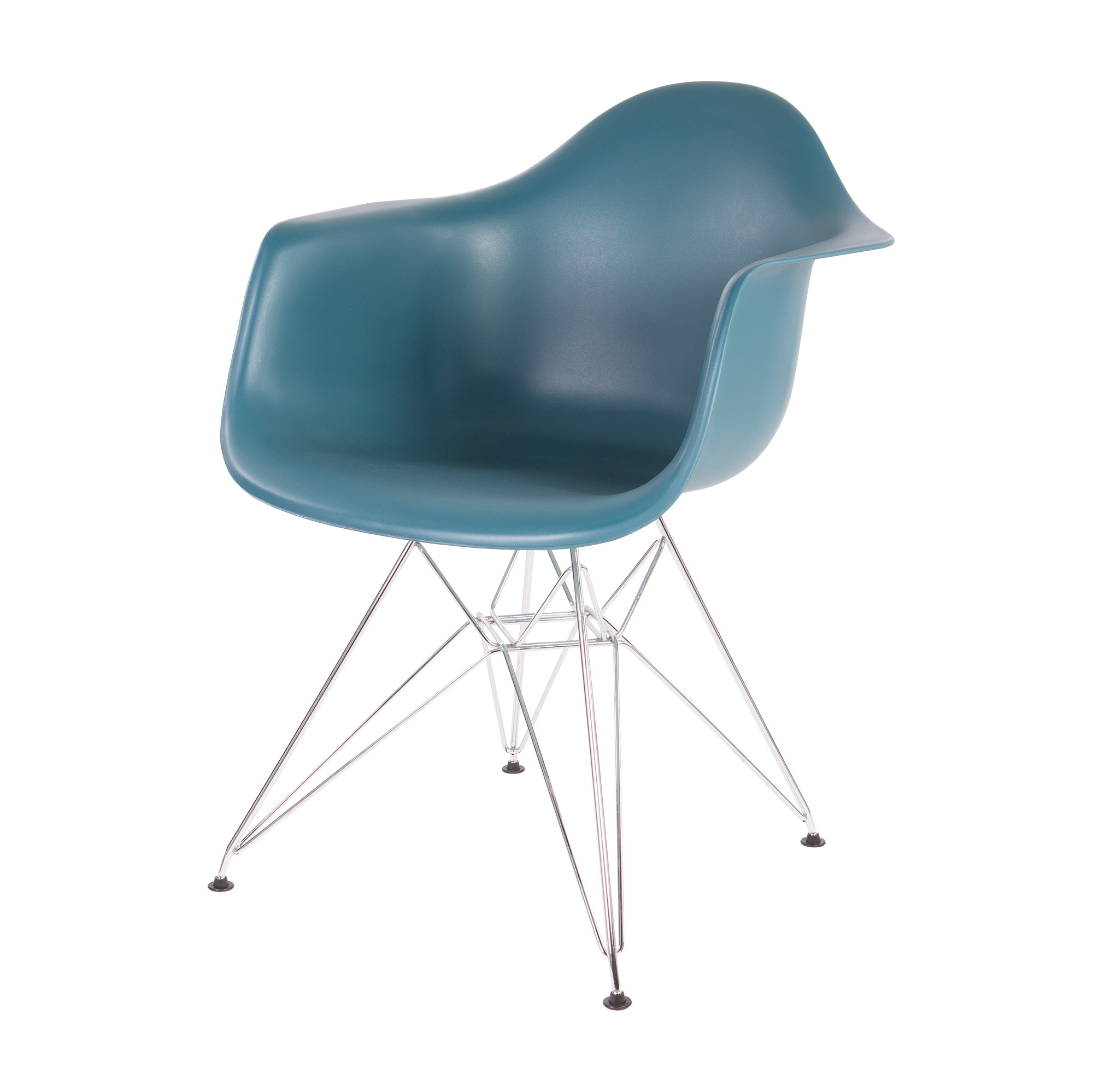 Charles Eames style, Jadalnia krzeslo DAR PP blekitny