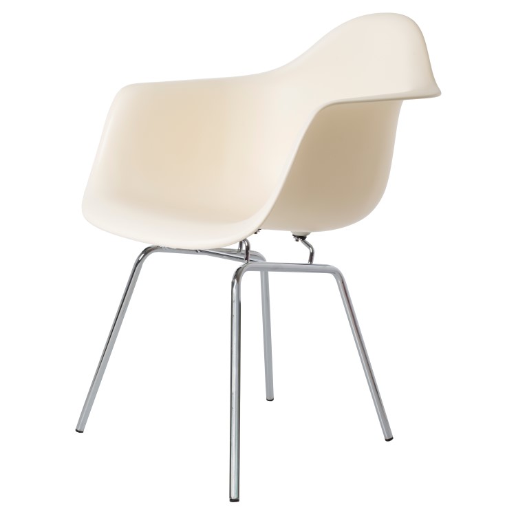 Charles Eames style, Jadalnia krzeslo DAX Krem PP