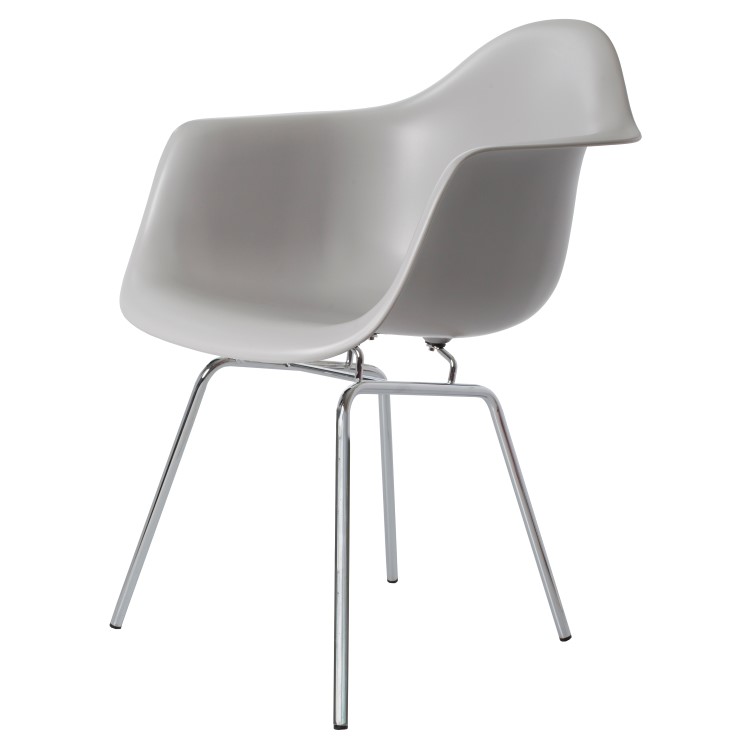 Charles Eames style, Jadalnia krzeslo DAX PP jasnoszary