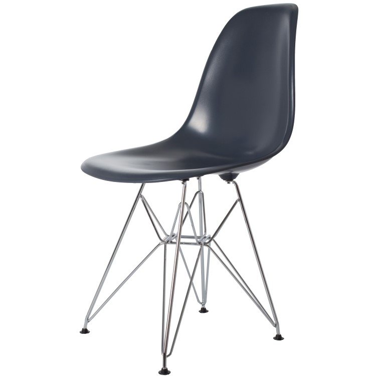 Charles Eames style, Jadalnia krzeslo DSR ABS ciemnoszary
