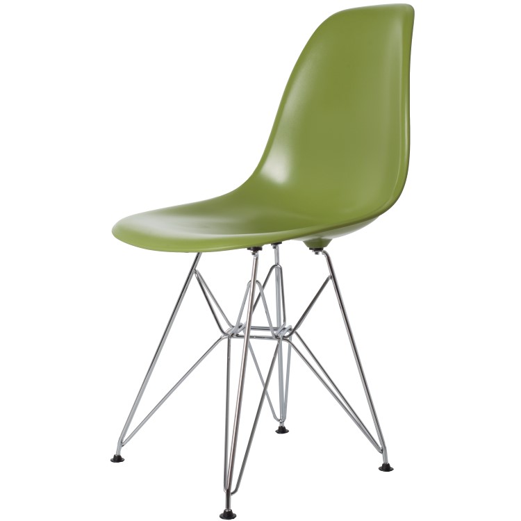 Charles Eames style, Jadalnia krzeslo DSR ABS Zielony