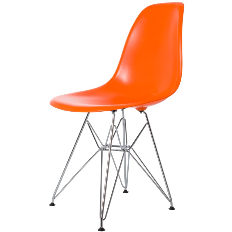 Charles Eames style, Jadalnia krzeslo DSR ABS pomaranczowy