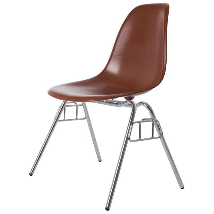 Charles Eames style, Jadalnia krzeslo DSS ABS brazowy