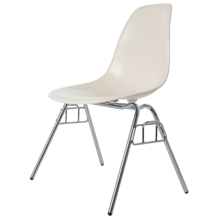 Charles Eames style, Jadalnia krzeslo DSS ABS Krem