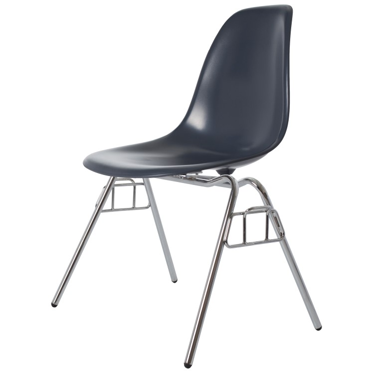 Charles Eames style, Jadalnia krzeslo DSS ABS ciemnoszary