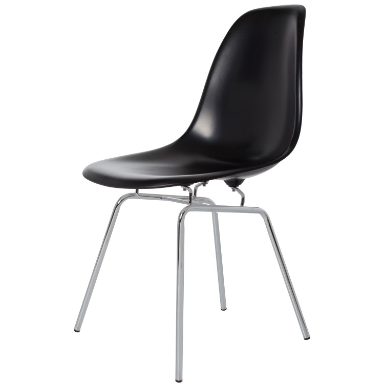 Charles Eames style, Jadalnia krzeslo DSX ABS czarny