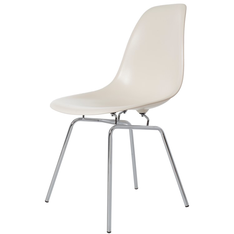 Charles Eames style, Jadalnia krzeslo DSX ABS Krem