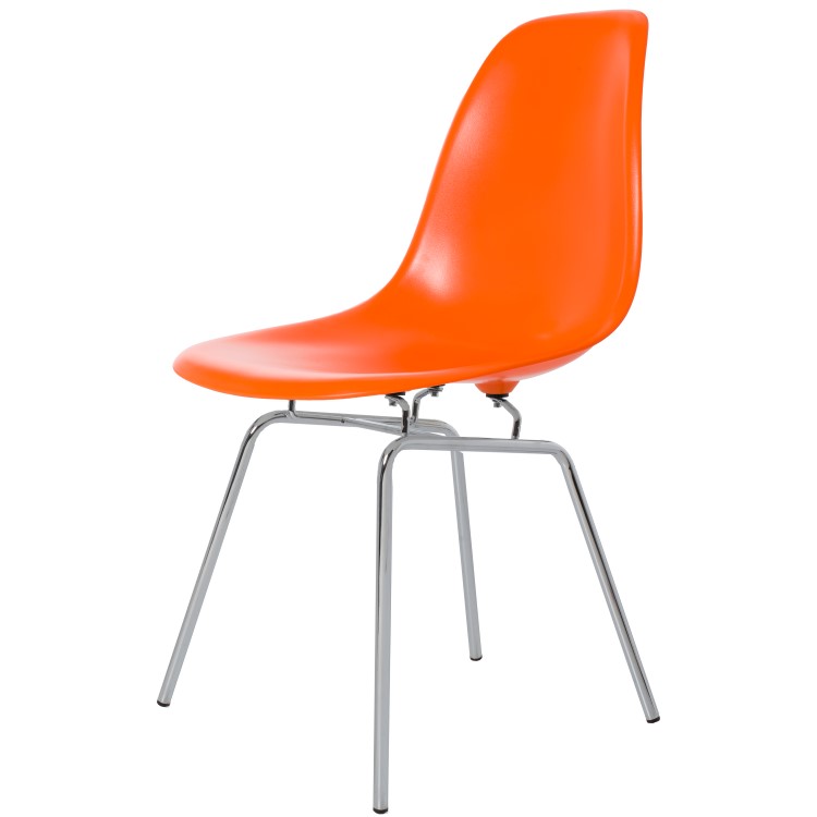 Charles Eames style, Jadalnia krzeslo DSX ABS pomaranczowy