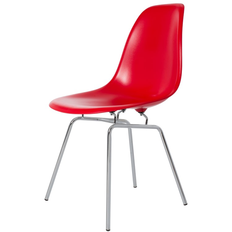 Charles Eames style, Jadalnia krzeslo DSX ABS czerwony