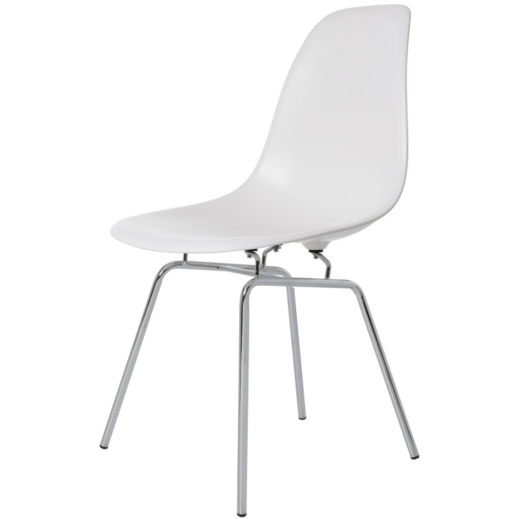 Charles Eames style, Jadalnia krzeslo DSX ABS bialy
