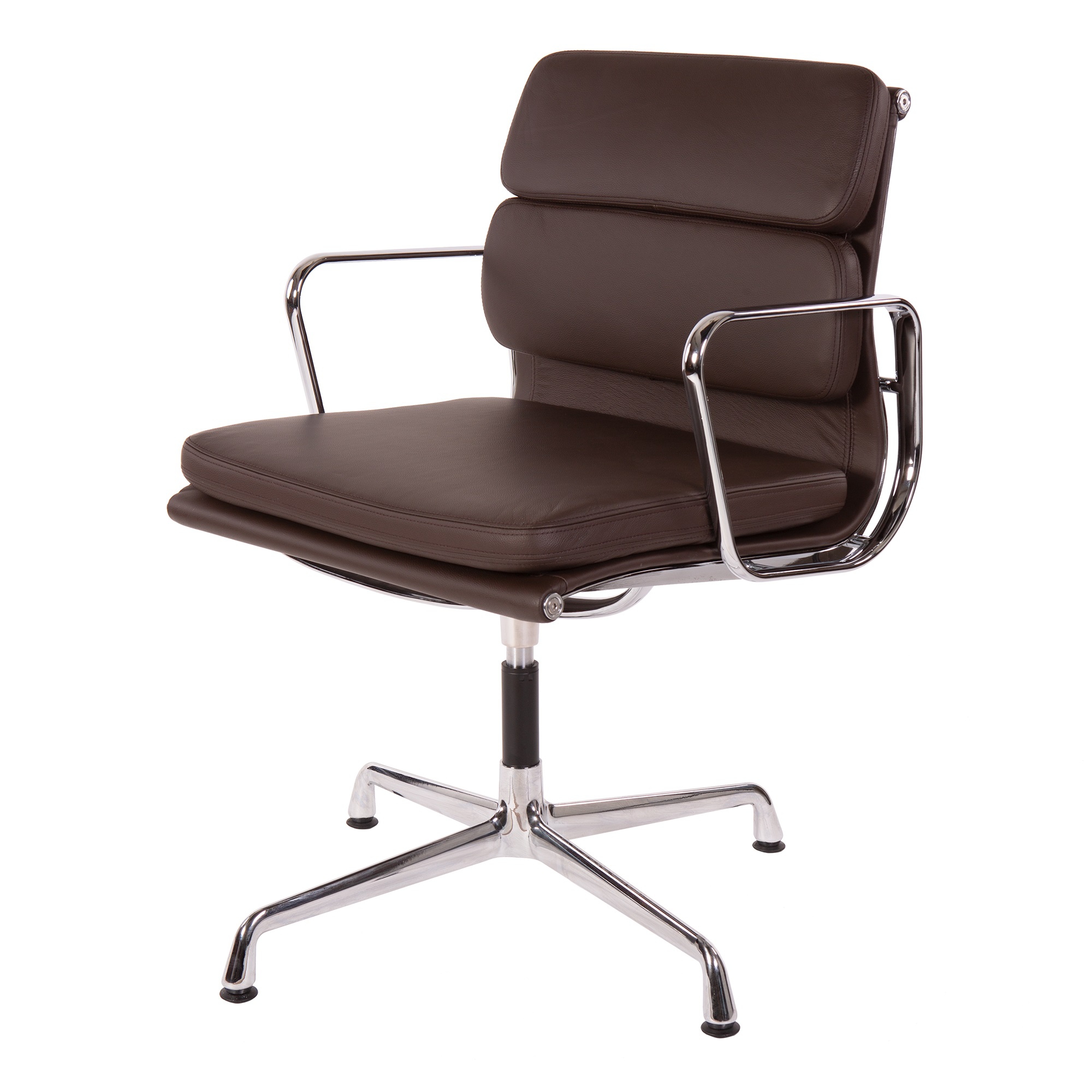 Charles Eames style, Krzeslo konferencyjne EA208 brazowy