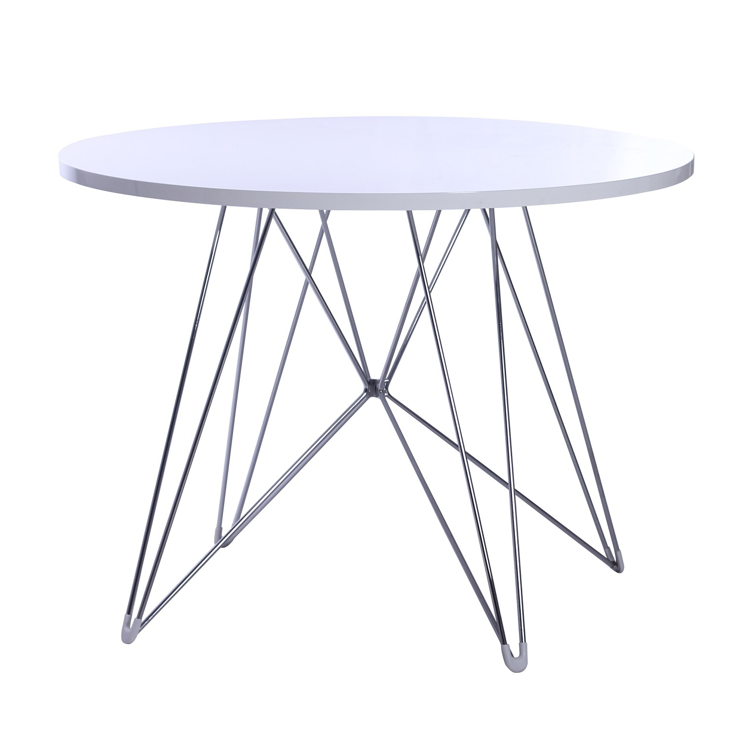 Charles Eames style, Stól jadalny CTR Stól w jadalni Eiffel bialy
