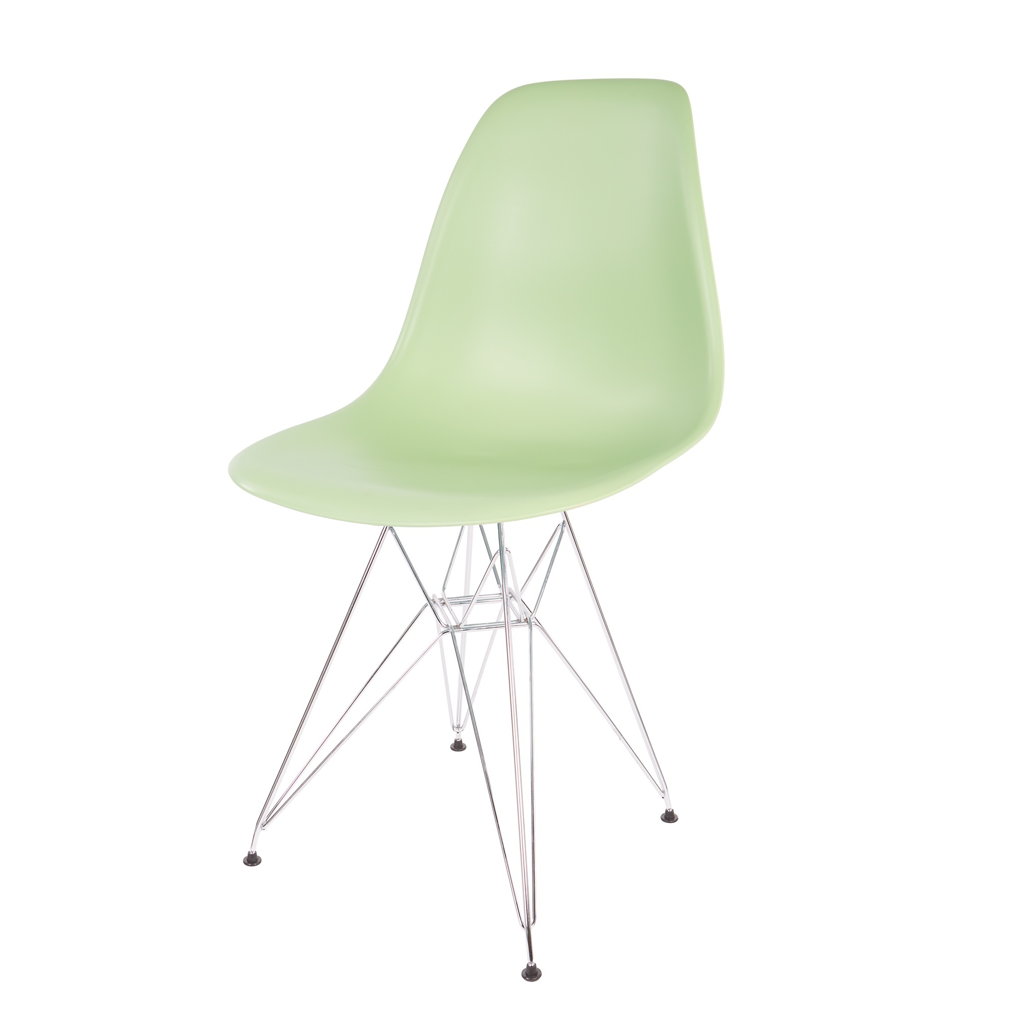 Charles Eames style, Jadalnia krzeslo DSR matowy PP mint