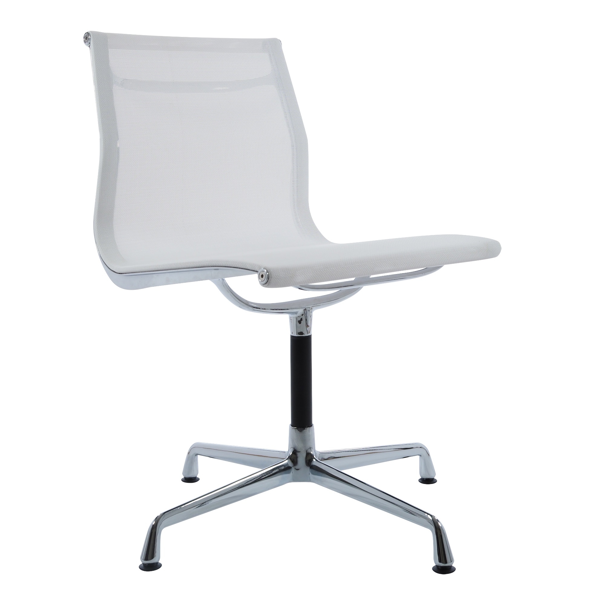 Charles Eames style, Krzeslo konferencyjne EA105 mesh netweave bialy