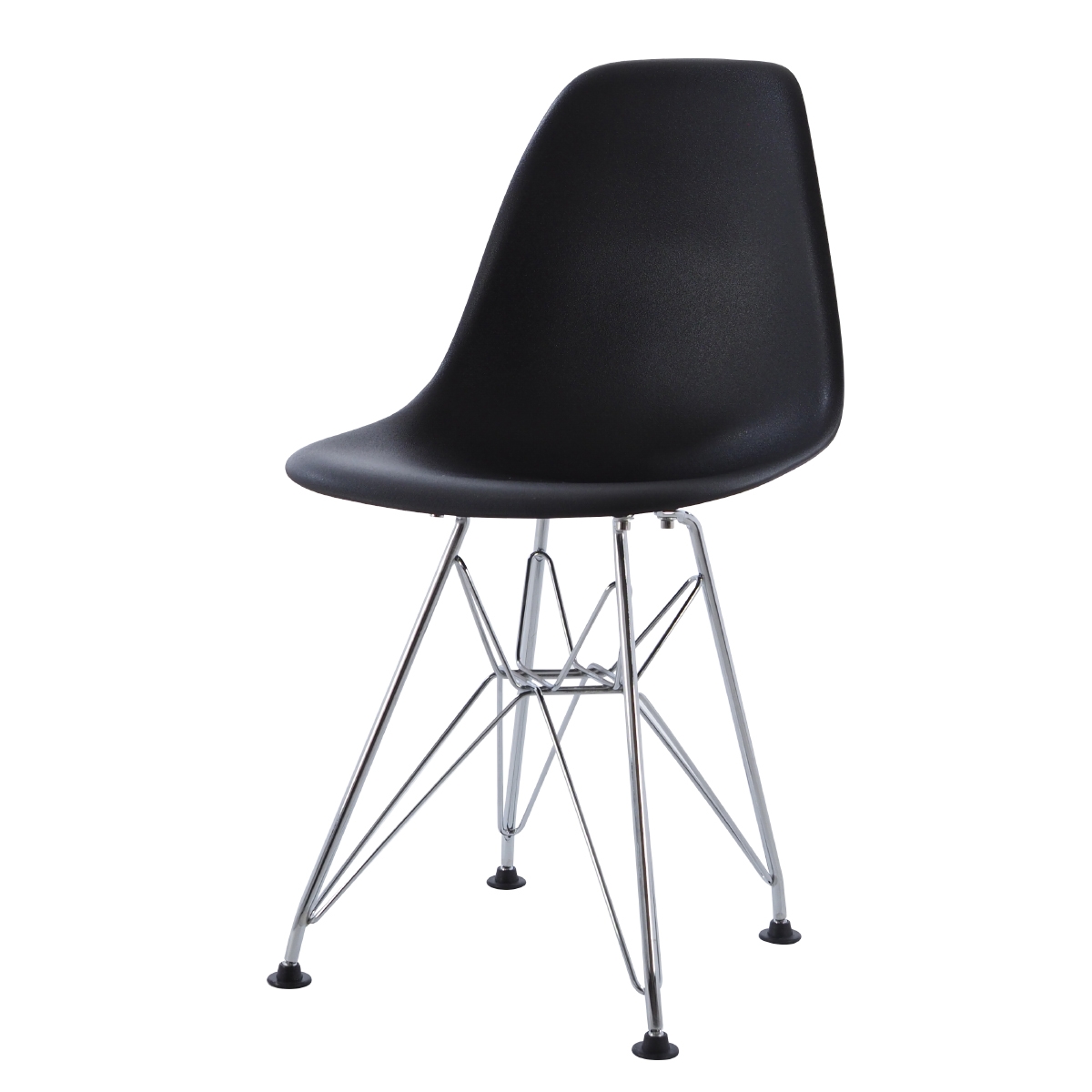 Charles Eames style, Krzeselko dla dziecka DSR Junior czarny