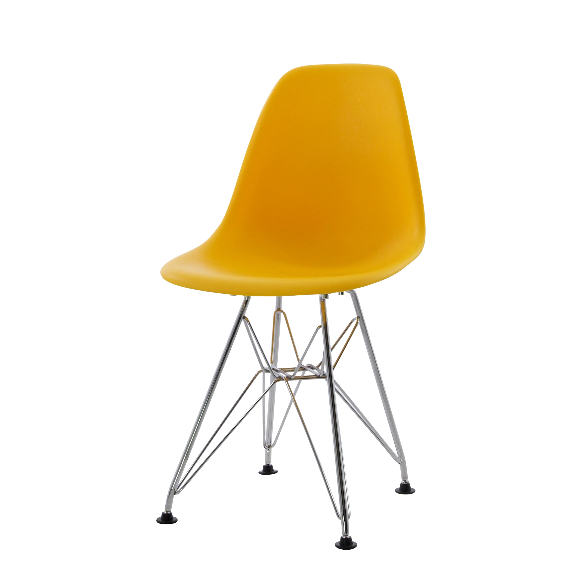 Charles Eames style, Krzeselko dla dziecka DSR Junior zólty