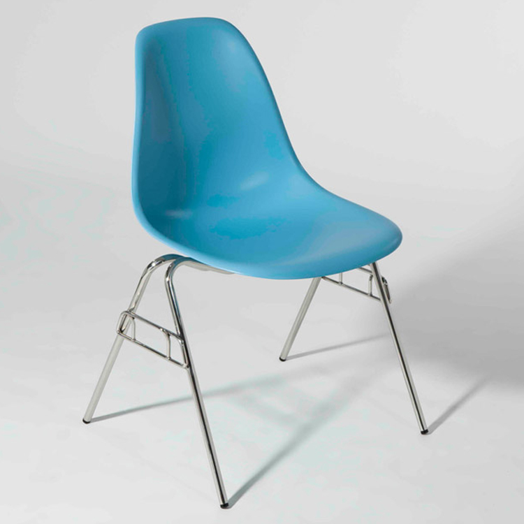 Charles Eames style, Jadalnia krzeslo DSS ABS jasnoniebieski