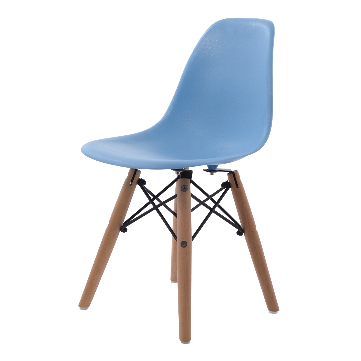 Charles Eames style, Krzeselko dla dziecka DSW Junior Jasnoniebieski