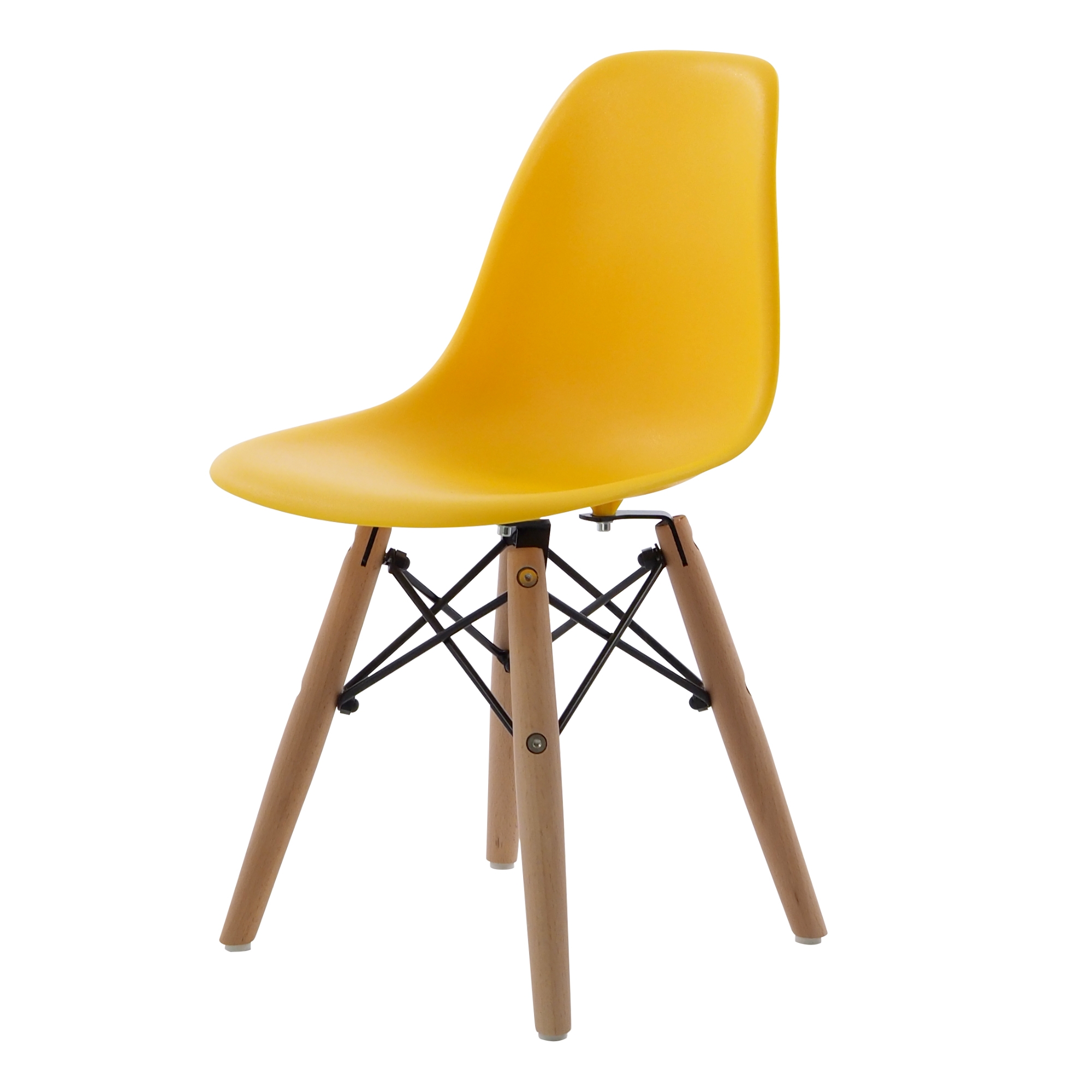 Charles Eames style, Krzeselko dla dziecka DSW Junior zólty