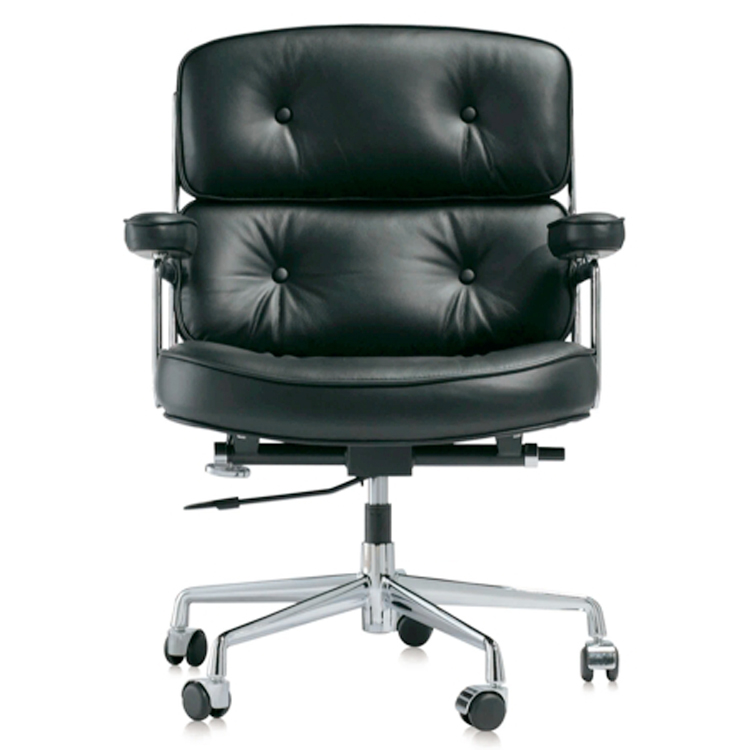 Charles Eames style, Krzeslo biurowe ES104 czarny