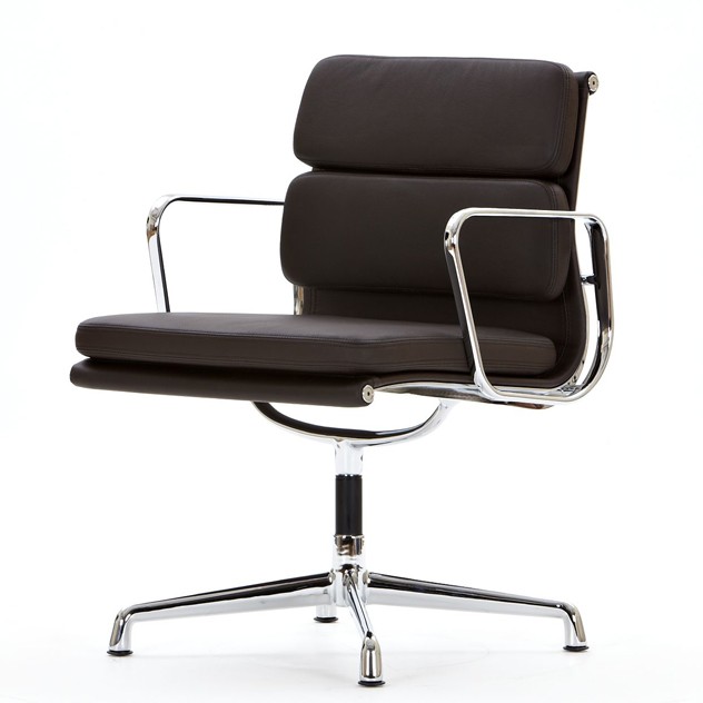 Charles Eames style, Krzeslo konferencyjne EA208 czarny
