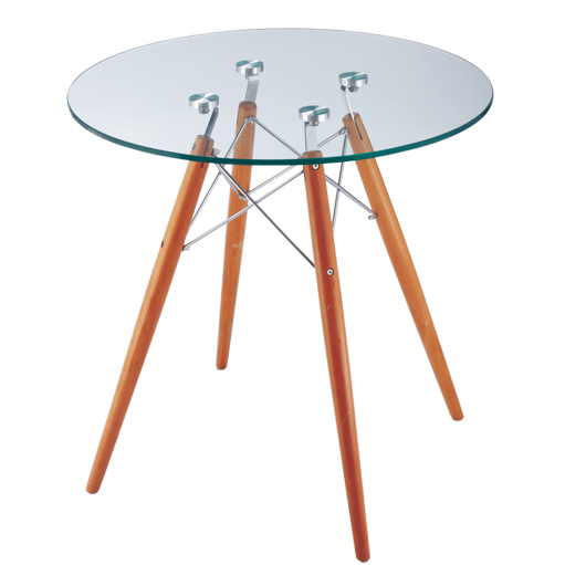Charles Eames style, Stól boczny CTW przezroczyste