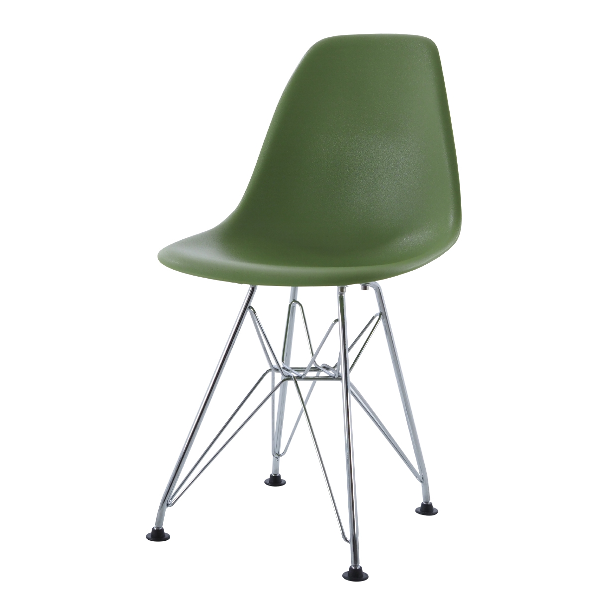 Charles Eames style, Krzeselko dla dziecka DSR Junior Jasnozielony