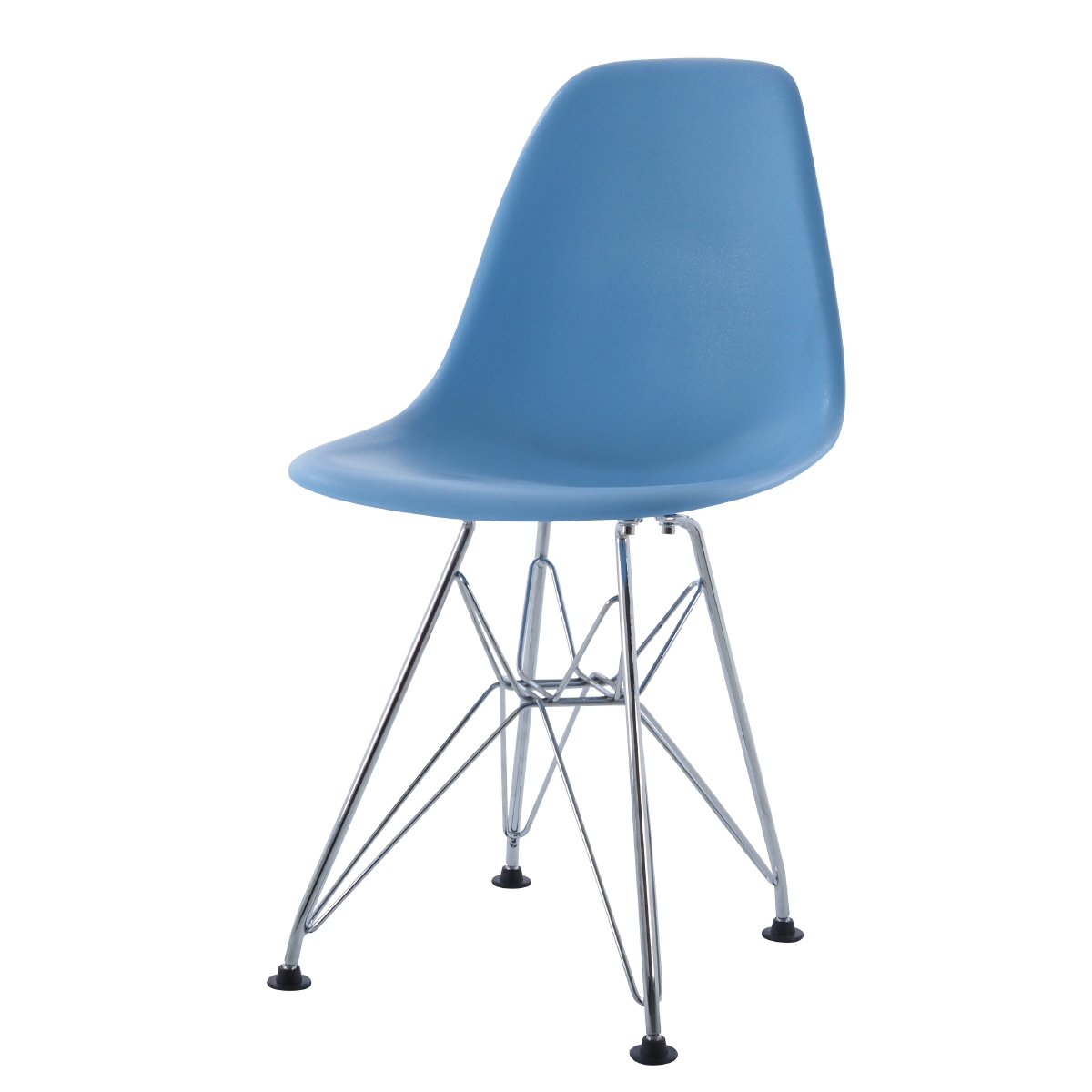 Charles Eames style, Krzeselko dla dziecka DSR Junior Jasnoniebieski