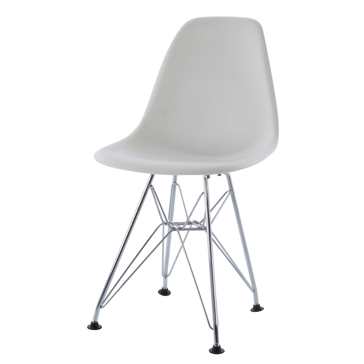 Charles Eames style, Krzeselko dla dziecka DSR Junior bialy
