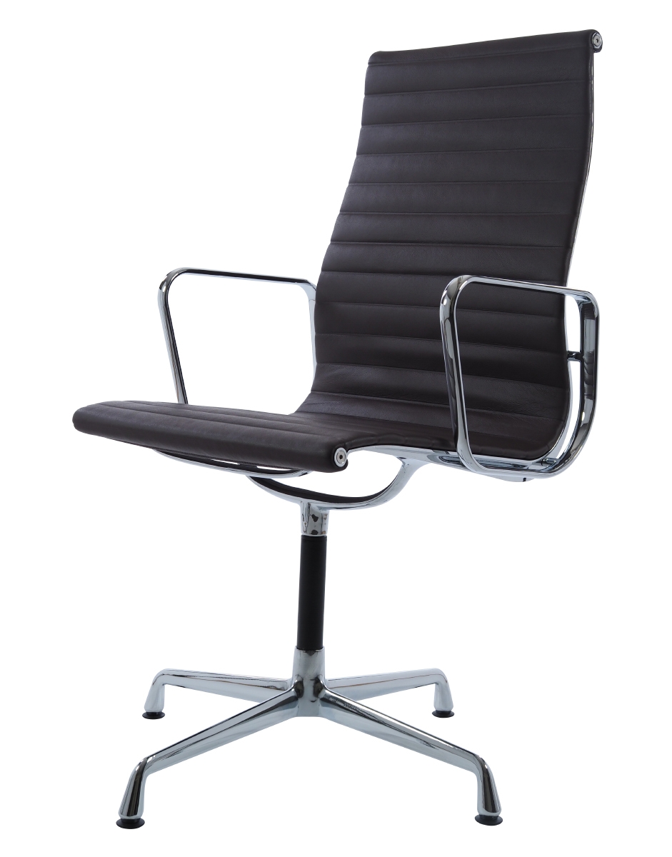 Charles Eames style, Krzeslo konferencyjne EA109 brazowy