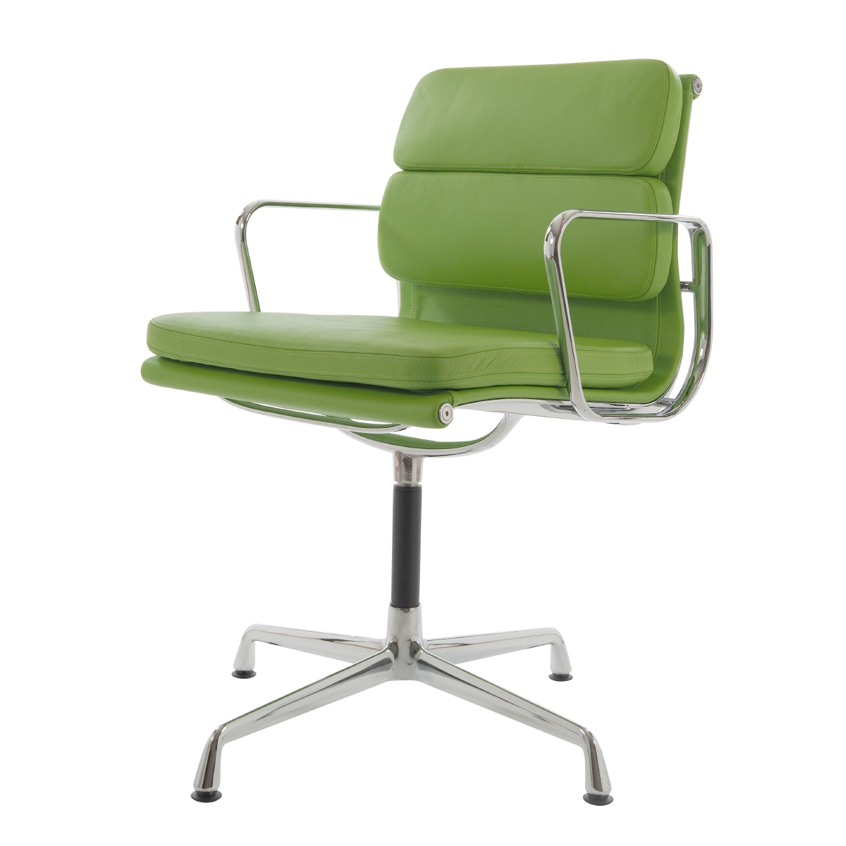 Charles Eames style, Krzeslo konferencyjne EA208 zielony