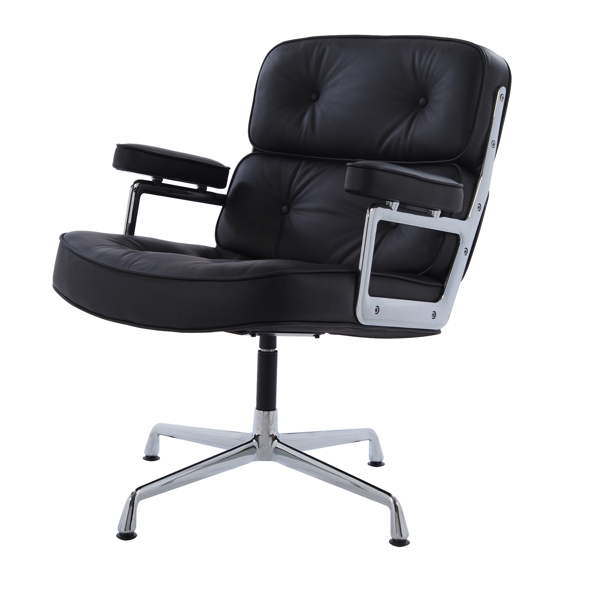 Charles Eames style, Krzeslo konferencyjne ES108 czarny