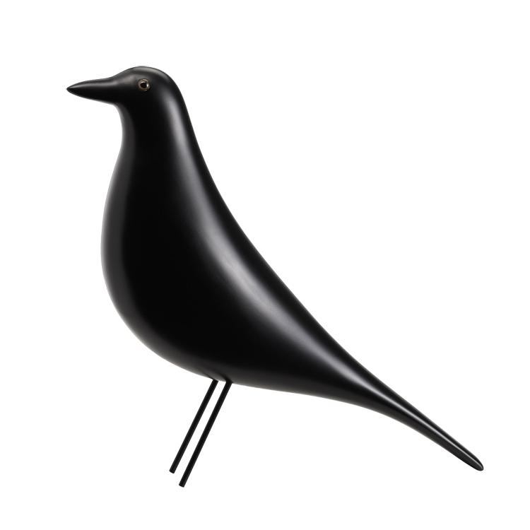 Charles Eames style, Dekoracja Housebird czarny