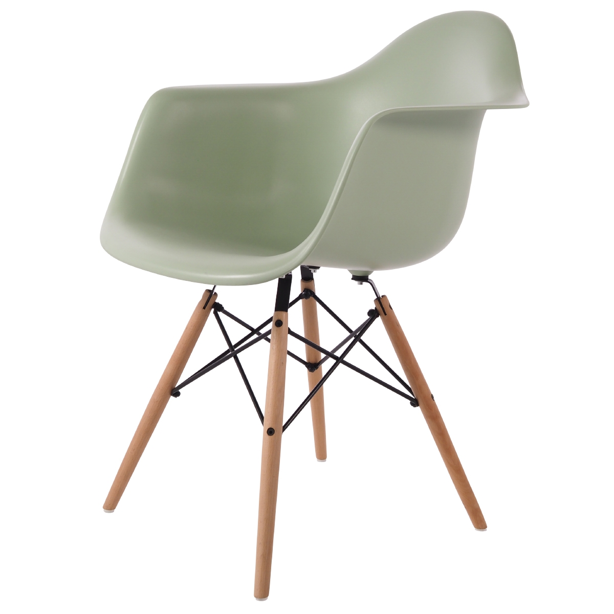 Charles Eames style, Jadalnia krzeslo DAW PP mint