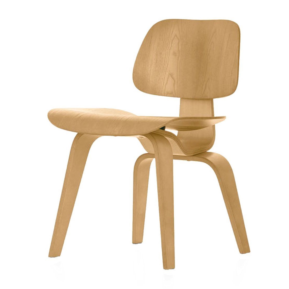 Charles Eames style, Jadalnia krzeslo DCW naturalny