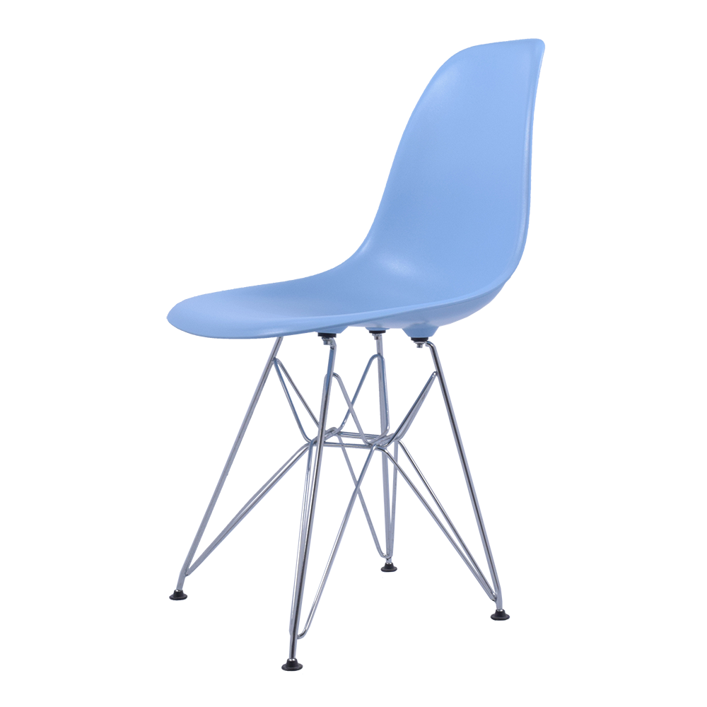 Charles Eames style, Jadalnia krzeslo DSR ABS jasnoniebieski