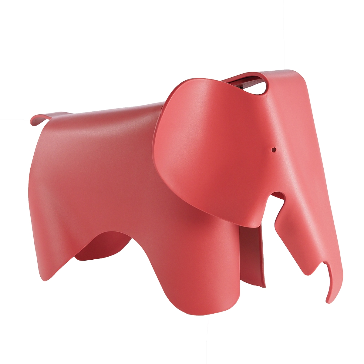 Charles Eames style, Slon krzeslo Elephant Junior PP koralowy rózowy
